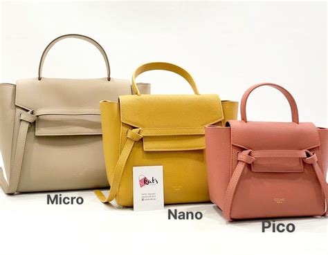 celine mini belt bag two colours|Celine belt bag size chart.